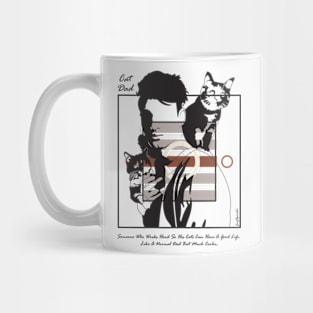 Cat dad version 8 Mug